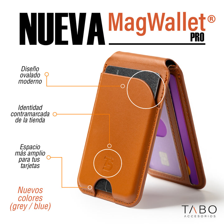 MagWallet Pro ™ | 2 en 1 Billetera Magnética y soporte con MagSafe