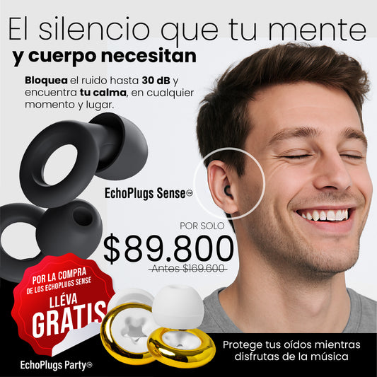Echo Plugs Sense™ | Tapones Auditivos